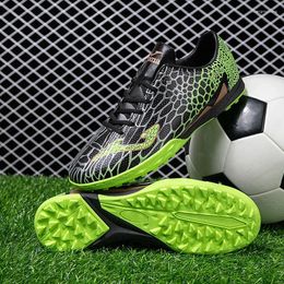 American Football Shoes Men Soccer Futsal Boots Adult Kids Cleats Grass Turf Sneakers Match Sport Training Ultra-light Non-slip