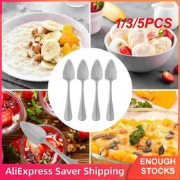 Spoons 1/3/5PCS Puree Scoop Multifunctional Thick Baby Supplement Tableware Tea Sawtooth Home Coffee Stirring