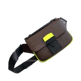 7a top Quality bumbag Designer womens Lock Sling Neon M45864 Brown Shoulder Crossbody bumbag shoulder handbag purse