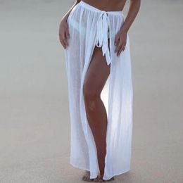 Bustier Apron Half Skirt Women Coverup Multipurpose Beach Towel Vacation Sun Protection Tassel Shawl 240416 240510