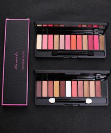 Cosmetics Eyeshadow Palette Pigmented Matte 12 Colors Makeup Eye Shadow Palette for Blue Green Eyes3345184