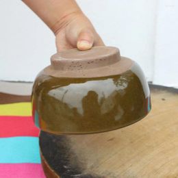 Mugs Fermentation Crock Lid Pickle Jar Ceramic Covers Lids Container Food Sealed