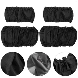 Stroller Parts 4 PCS Wheel Cover Trailer Accessories Wheelchair Accessory Pushchair Anti-dirty Tyre Oxford Cloth Protector Travel