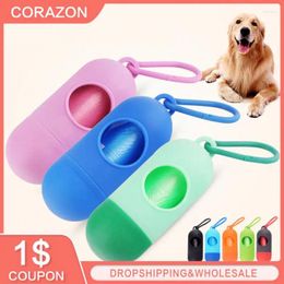 Dog Apparel Garbage Clean Up Bags Waste Carrier Holder Dispenser Set Shape Accessories