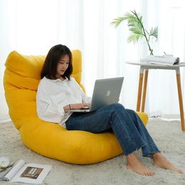 Chair Covers Beanbean Cover Lazy Sofa Bean Bags Living Room Tatami Relaxing Couch Beanbag Without Filler