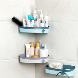 Toilet, Bathroom Wall Mounted, Non Perforated Washbasin Storage Rack, Toilet Fan-shaped Rack