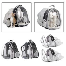 Cat Carriers Expandable Carrier Bubble Backpack Space Clear Dome Pet Travel Carry Bag For Small Dog Cats