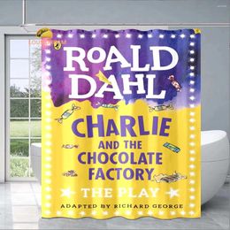 Shower Curtains Charlie And The Chocolate Factory Exquisite Curtain Fashionable Decorative Gift For Adult Children's Bathroom Waterproof