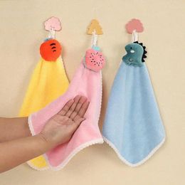Towel Absorbent Cloth Bathroom Supplies Cartoon High-efficiency Kitchen Tools Gadgets Thicken For Children Boys Girls Hand