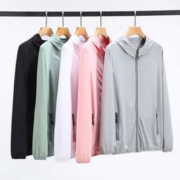 Men's Casual Shirts UPF 50+UV resistant clothing mens hoodie windproof breathable ultra-thin sun protection jacket outdoor fishing and running Q24051011