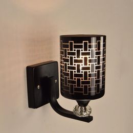 Wall Lamps Modern Glass LED Lamp For Bedroom Living Bedside Aisle Crystal Nordic Light Luxury Home Decor Lighting