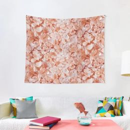 Tapestries Himalayan Pink Salt Background Tapestry Decorations For Room Home Decoration Accessories Decor Korean Style