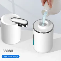 Liquid Soap Dispenser 380ml Automatic IPX5 Waterproof Touchless Foam USB Charging Infrared Sensor For Bathroom Kitchen