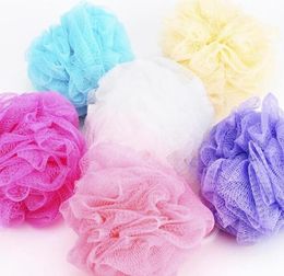 Loofah Bath Ball Mesh Sponge Milk Shower Accessories Nylon Mesh Brush Shower Ball 5g Soft Body Cleaning Mesh Brush9973038