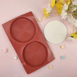 Baking Moulds 2 Even Mosquito-Repellent Incense Cake Silicone Mould Jelly Pudding Chocolate Fondant Tool Handmade Soap Epoxy
