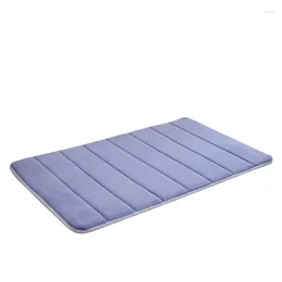 Carpets Convenient Magical Non-slip Door Mat Vacuum Indoor Super Absorbent Coral Velvet Bathroom Kitchen Entrance Carpet CB4215