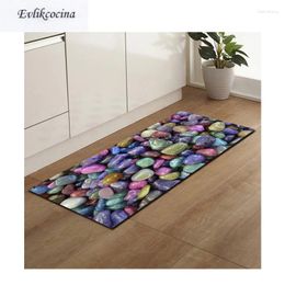 Carpets Colored Small Stones Cocina Alfombras Para La Sala Modern Absorbent Bath Mat Outdoor Rug Tapete