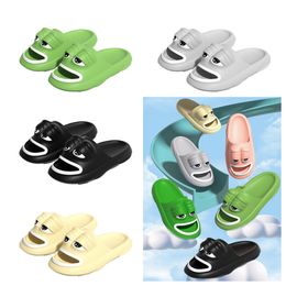 2024 new Luxury Designer Ugly and Cute Funny Frog Slippers sandals Wearing Summer black Thick Sole and High EVA Anti slip Beach Shoes