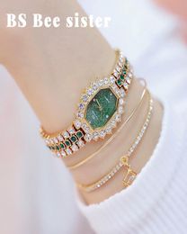 Watches Womens 2018 Top Luxury Brand Small Dress Diamond Watch Women Bracelet Rhinestone Wristwatch Women Montre Femme 20193199262