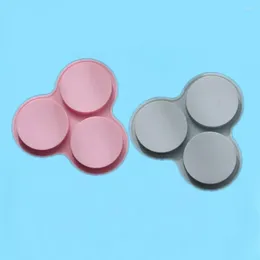 Baking Tools Cake Mold Silicone Versatile Bpa-free Egg Easy-to-clean 3-cavity Design For Wide Applications Food-grade