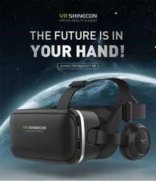 3D VR Glasses Headset Helmets Shinecon 60 Standard Edition and Version Virtual Reality 240506