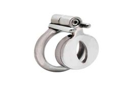NXY Cockrings Sex Toys for Men Cage Shop Cock Bondage Super Short Stainless Steel Lock Dick Ring Latest Design Xcxa409 12149385992