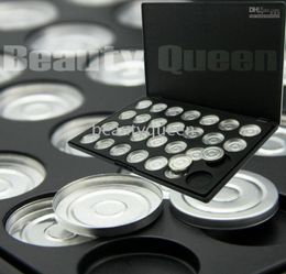 Whole NEW 28 Pcs Piece 26mm empty eyeshadow palette with pans Size NO Magnetic Ship8690684