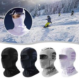 Fashion Face Masks Neck Gaiter Outdoor full face windproof and warm cycling 4 sports hats riding skis bandages knitted cover Colourful neck V6a3 Q240510