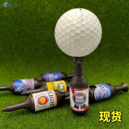 New Mini Beer Bottle Tees Golf Studs Plastic Ball Seat