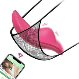 Other Health Beauty Items Powerful Bluetooth APP Vibrator for Women Wireless Remote Control Dildo Clitoris Stimulator Female Toys for Women Couples T240510