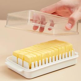 Storage Bottles Butter Keeper Container Sealing Box With Lid Food Preserving For Refrigerator Kitchen Tool Dishwasher Safe Drop Ship