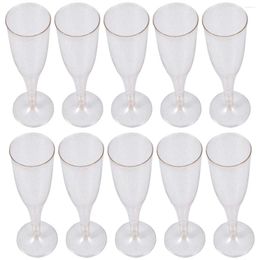 Disposable Cups Straws Champagne Cup 30 Flutes Glasses For Wedding Birthday Party Event Celebration