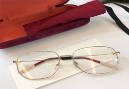 New High quality 0396 designer brand women eyewear men glasses eyeglasses Popular Fashion optical frame with original box lunette 7233098