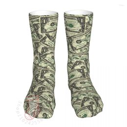 Men's Socks Male Mens Women Casual Usa Dollar Money High Quality All Year Long