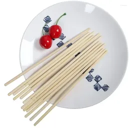 Disposable Flatware 100Pairs Chop Sticks Sushi Food Stick Tableware Bamboo Wood Chopsticks Restaurant Individual Package