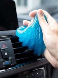 Super Auto Car Cleaning Pad Glue Powder Magic Cleaner Dust Remover Gel Home Computer Keyboard Clean Tool Dropship Brushes6359388