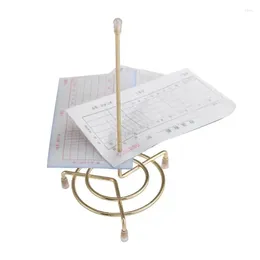 Kitchen Storage Restaurant Receipt Holder Spindle Desk For Bills Wear Resistant Straight Rod Paper Cheque