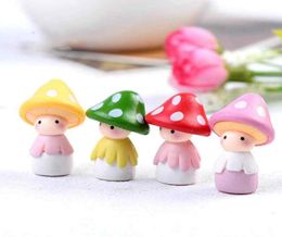 Mushroom Figurine Cactus Ornament DIY Material Moss Terrarium Decor Micro Landscape Accessories Miniature Fairy Garden DIY Zakka 41211252