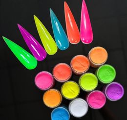 1 Ozbottle 30g Acrylic Powder Dipping Powder Neon Pigment Fluorescent Crystal Powder Building Nail Art Poli jllDwg6112075