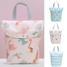 Storage Bags Diaper Cartoon Organizer Bag Large Capacity Delicate Printing Waterproof Multifunctional Baby For Travel