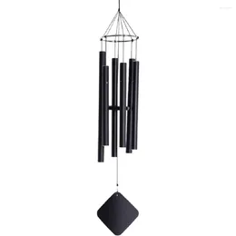 Decorative Figurines Pentatonic Soprano Small Handcrafted Wind Chime Precision Tuned Weather-resistant Unique Outdoor Chimes 30"