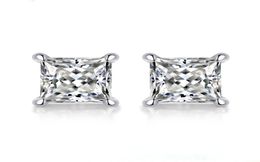 Real 05ct Moissanite Stud Earrings for Women Men Solid 925 Sterling Silver Solitaire Round Diamond Earrings Fine Jewelry6595614