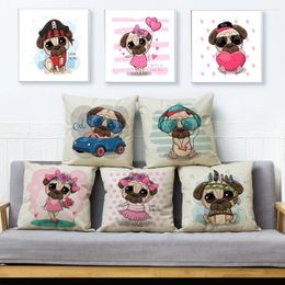 Pillow Cartoon Pet Dog Elephant Cover Decor Nordic Cute Animal Pillowcase Polyester Case For Children Room Sofa Home