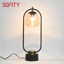 Table Lamps SOFITY Postmodern Classical Lamp Retro Design Desk Light Decorative For Home Living Bedroom