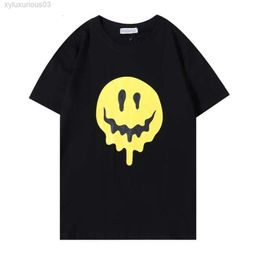 2024 Summer Paris Designer Tshirts Mens Classic Smiley Face Printing t Shirts Men Women Fashion T-shirt Casual Streetwear Cotton Tee