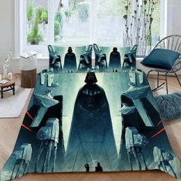 Bedding Sets Cartoon Comforter Set Anime Loaded Soft Home Textile Polyester 3D Digital King-size Printing Children's Gifts