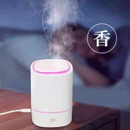 New Ultrasonic Negative Ion USB Air Humidifier Desktop Essential Oil Diffuser Bedroom Aromatherapy Hine Home Use