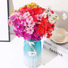 Decorative Flowers Wedding Supplies Aesthetic Fake Artificial Greenery Centerpieces Bouquet For Christmas Garden Table Decoration Outdoor