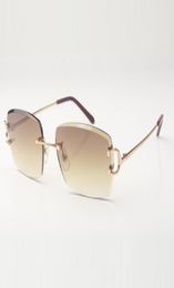 Metal claw sunglasses 3524030 with big C temples and 58 mm cuts lens1168307