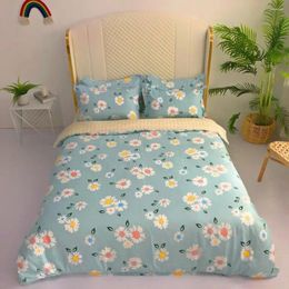 Bedding Sets Four Pieces Spring Flowers Set Dormitory Duvet Cover School Dorm Home Bed Sheet Pillowcase &